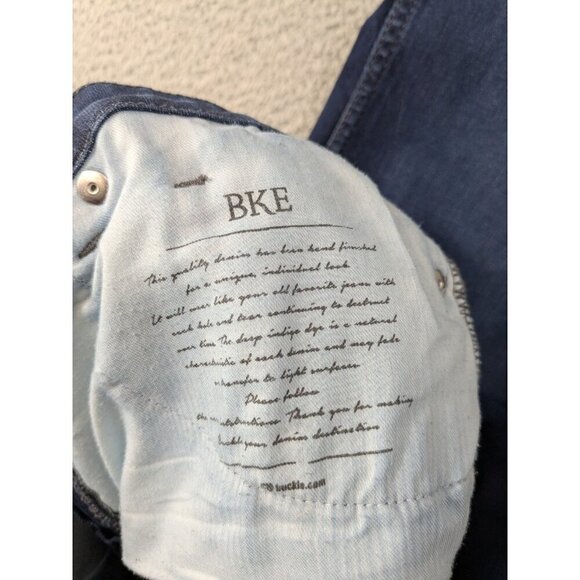 BKE Parker Super Flare Jeans Womens 27 x 29.5 (Meas 29x28) Universal Fit Blue - Picture 10 of 12